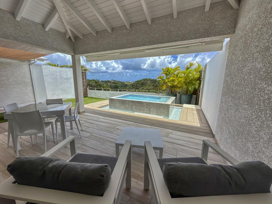 22.Location villa 1 chambre picine Le Gosier Guadeloupe